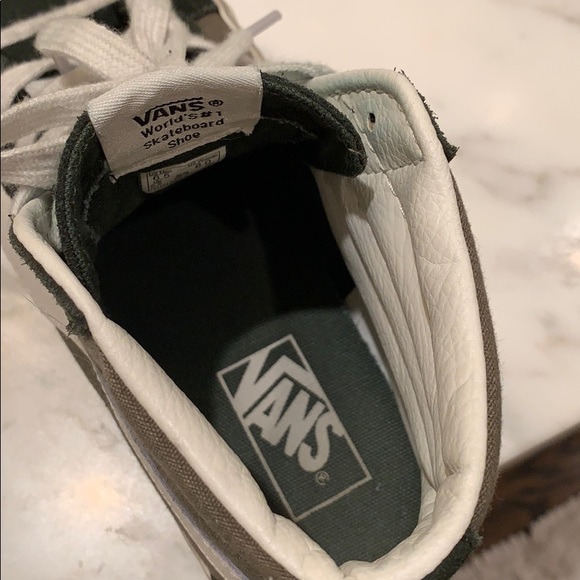Green high top vans - Picture 5 of 5